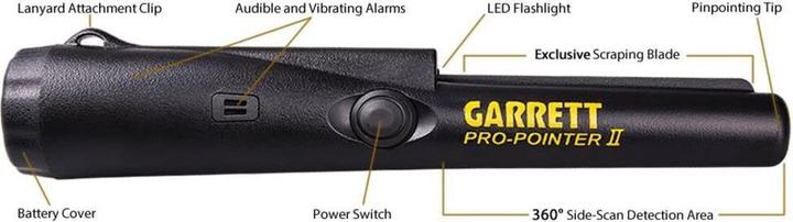 Actual product image Garrett Handheld detector Pro Pointer II