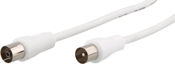 Immagine prodotto T'nB CAVO ANTENNA COASSIALE 1,5M M/F (BIANCO) (Cavi antenna)