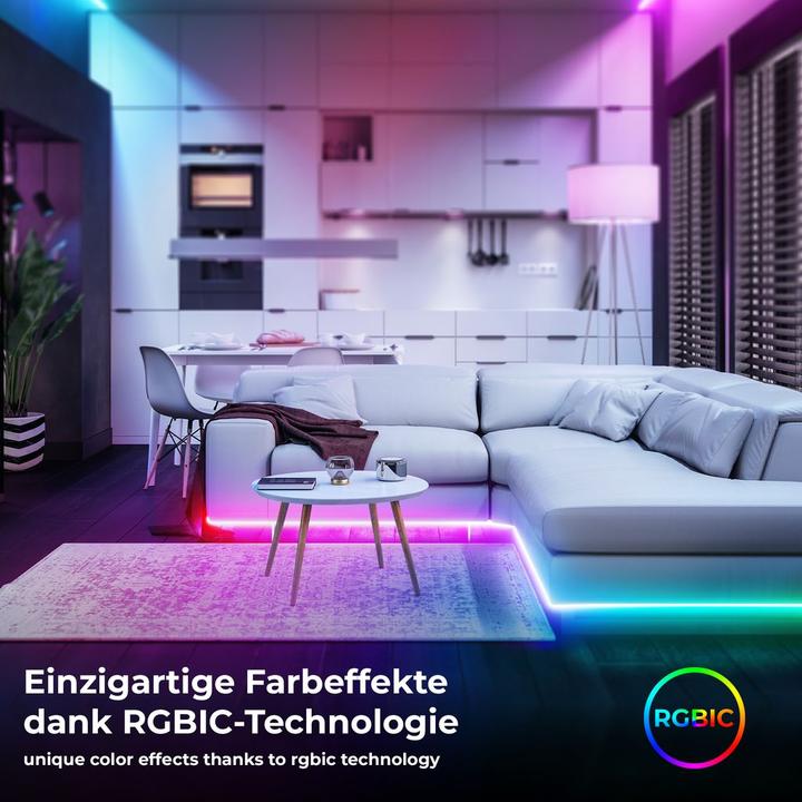 Produktbild B.K.Licht Magic RGB-LED-Band (RGB, 500 cm, Indoor)