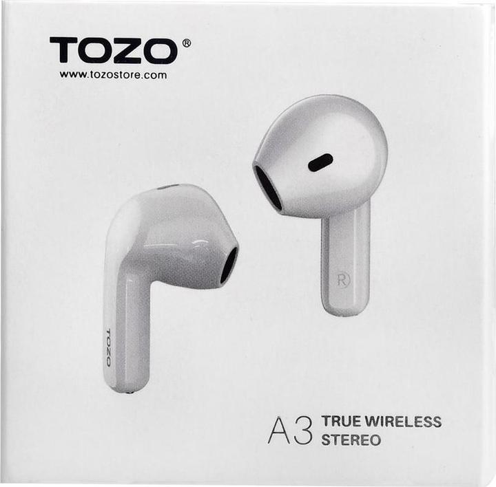 Produktbild Tozo Earbuds TWS A3 white (ANC, 5 h, Kabellos)