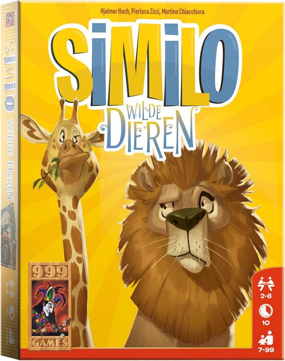 999Games Similo: Card game with wild animals
