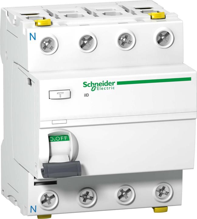 Image du produit Schneider Electric FISwitch 4P 63A 30mA Type