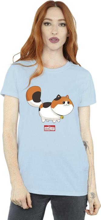 Immagine prodotto Disney Big Hero 6 Baymax Kitten Pose Maglietta Ampia Donna (S)