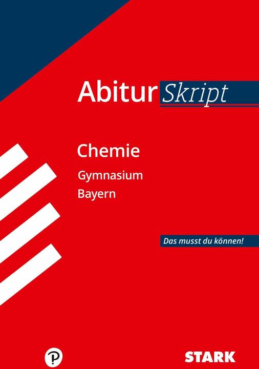 Produktbild Abiturskript - Chemie Bayern (Deutsch, Thomas Gerl, 2018)