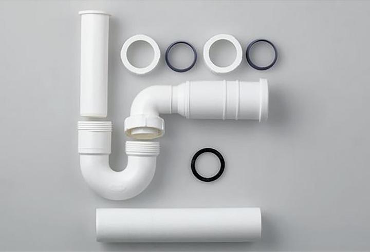 Image du produit Laufen Siphon, DN40, avec raccord dévacuation flexible, pour bidet sur pied, plastique, H8949750000 (Matériel de montage de siphon)