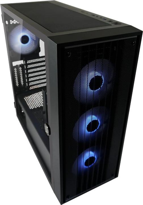 Produktbild LC-Power Geh?use Micro-ATX 810B black USB3.2/Audio,o.Netzteil (mATX, ATX, E-ATX, Mini-ITX)