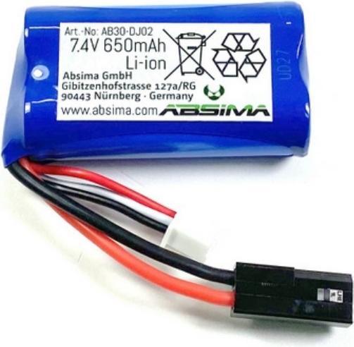 Image du produit Absima Batterie Li-Lion (7.40 V, 650 mAh)