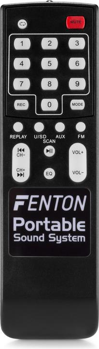Image du produit Fenton FT12LED Haut-parleur à chariot actif (Actif, 1x 700 W)