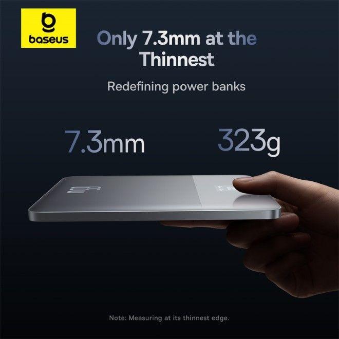Productafbeelding Baseus Blade2 serie snellaad Powerbank 65W 12000mAh (12000 mAh, 65 W, 65 Wh)