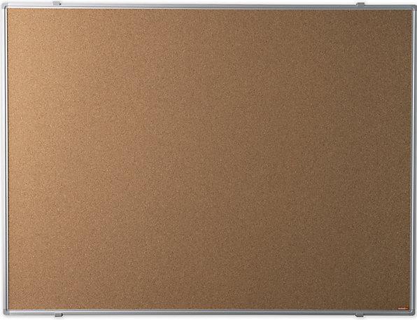 Actual product image eurokraft basic pin board, natural cork, WxH 1500 x 1000 mm. (Bulletin board, 100 x 150 cm)