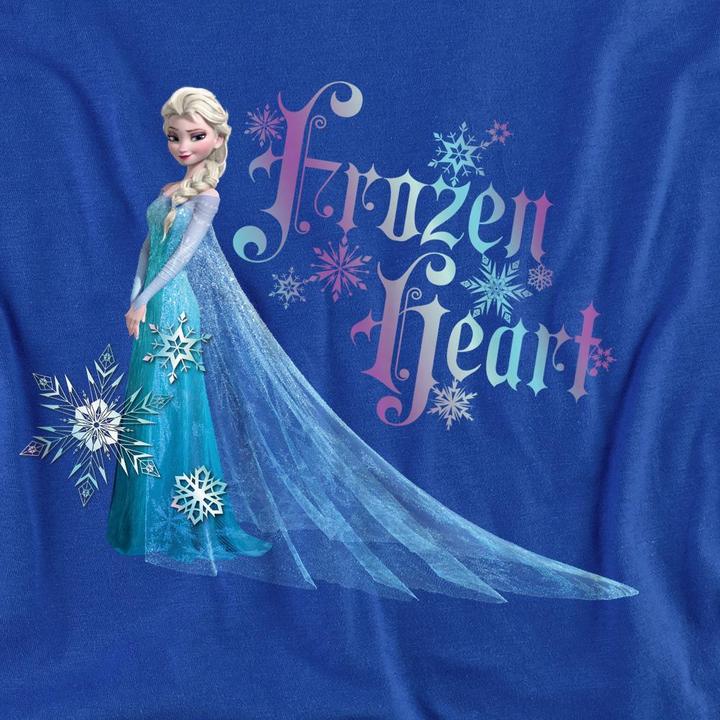 Immagine prodotto Disney Frozen Heart Maglietta Elsa Adulto Unisex (L)