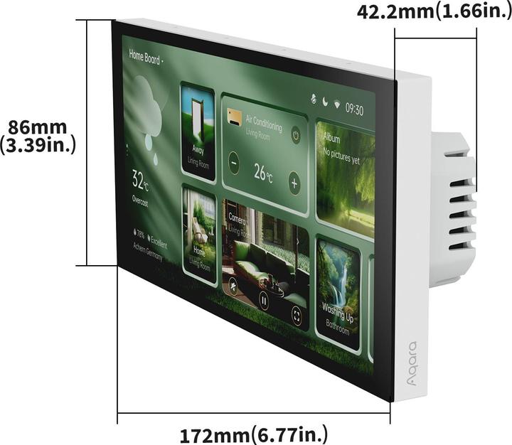 Actual product image Aqara Smart Panel Hub S1 Plus EU