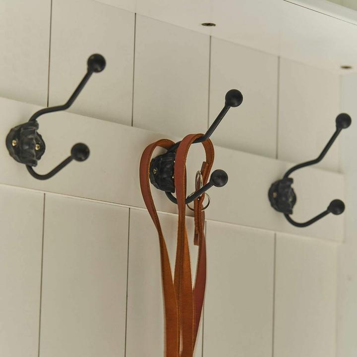 Produktbild Loberon Garderobe Colchester antikweiss/braun