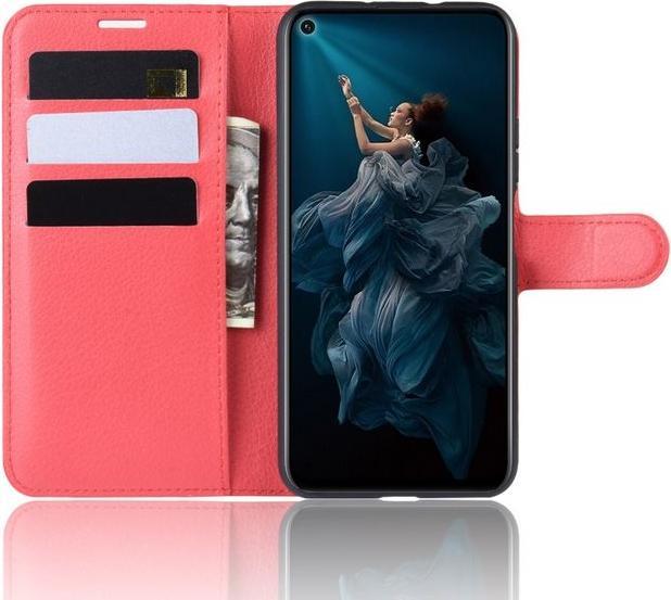 Actual product image MU Classic Litchi Leather Bookcover Series (Honor 20 Pro)