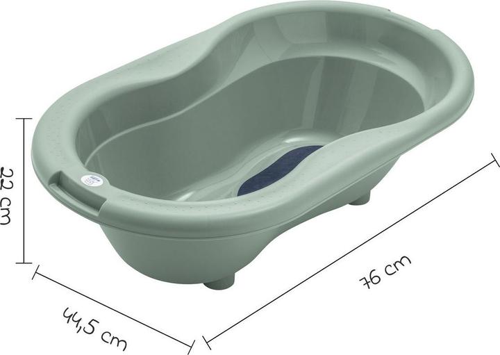 Produktbild Rotho Babydesign Babybadewannen & Badeeimer Baby-Badewanne Tilo - mit Anti-Rutschmatte