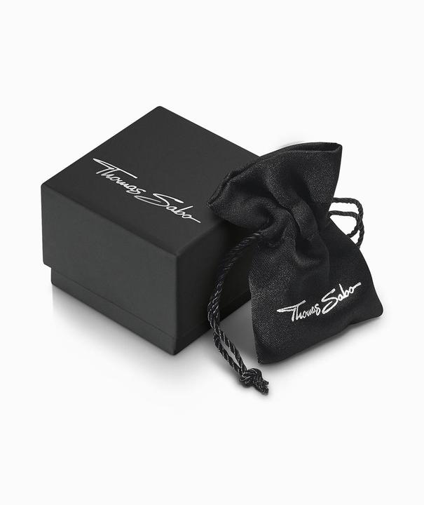 Produktbild Thomas Sabo Siegelring mit Herz und Steinen Silber (54, 925 Silber)