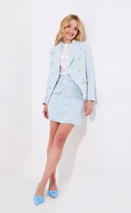 Produktbild Joe Browns Checked Button Detail Mini Skirt (34)