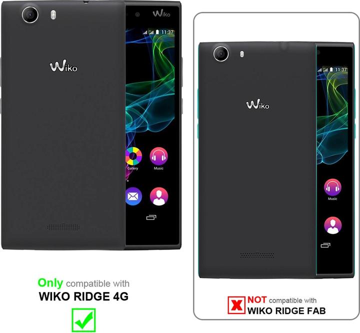 Produktbild Cadorabo Displayschutzglas (1 Stück, Wiko Ridge 4G)