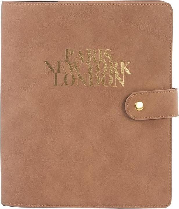Image du produit Majoie My Planner Soft Notes Paris New York Londres Camel (A5, Couverture souple)