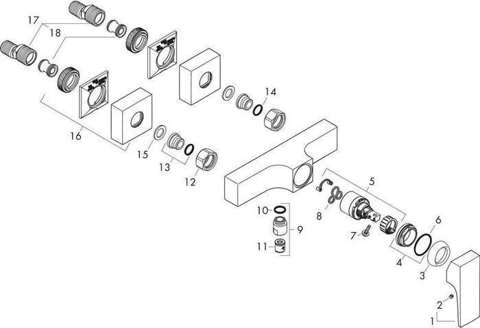 Immagine prodotto hansgrohe Metropol cromo
