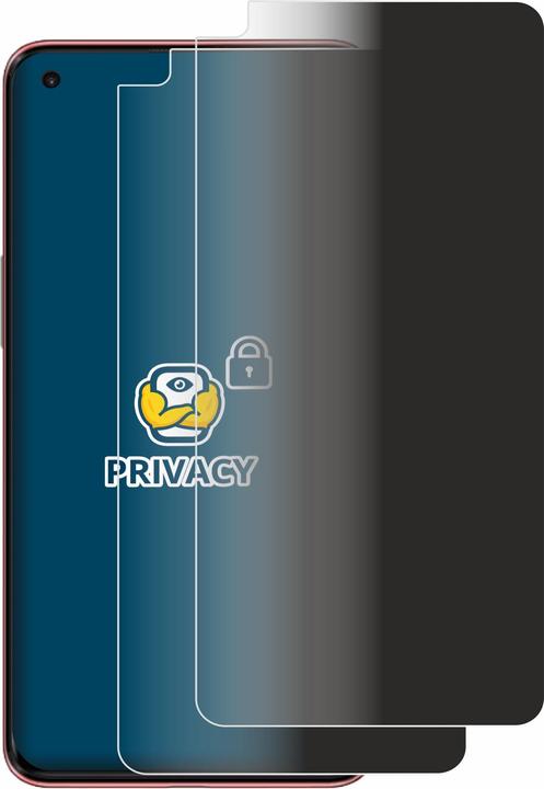 Produktbild BROTECT Sichtschutzfolie Anti-Spy Privacy Folie Blaulicht-Schutz (2 Stück, OnePlus Nord 2 5G)