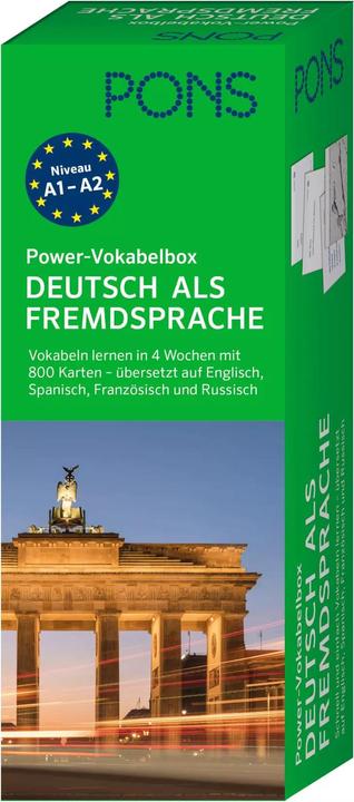 Actual product image Power-Vokabelbox Deutsch als Fremdsprache (German, 2023)
