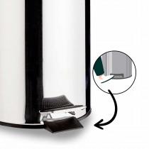 Immagine prodotto Berilo Pattumiera a pedale in acciaio inox da 7 lt (7 l)