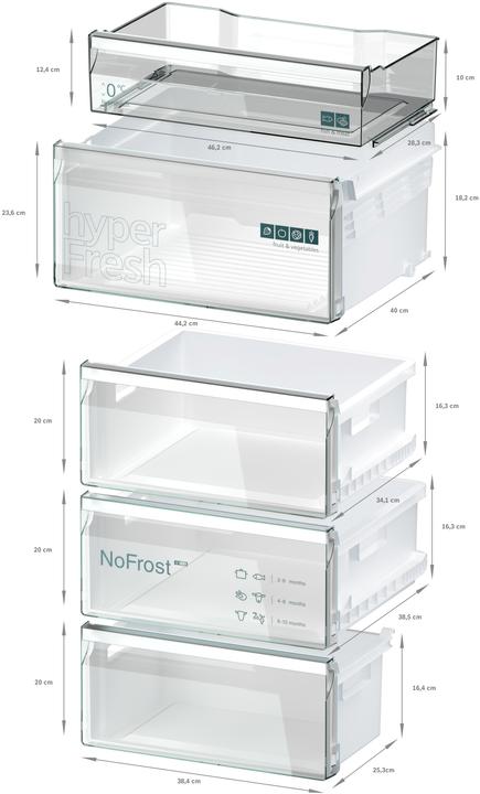 Actual product image Siemens KG39NXXCF (363 l)