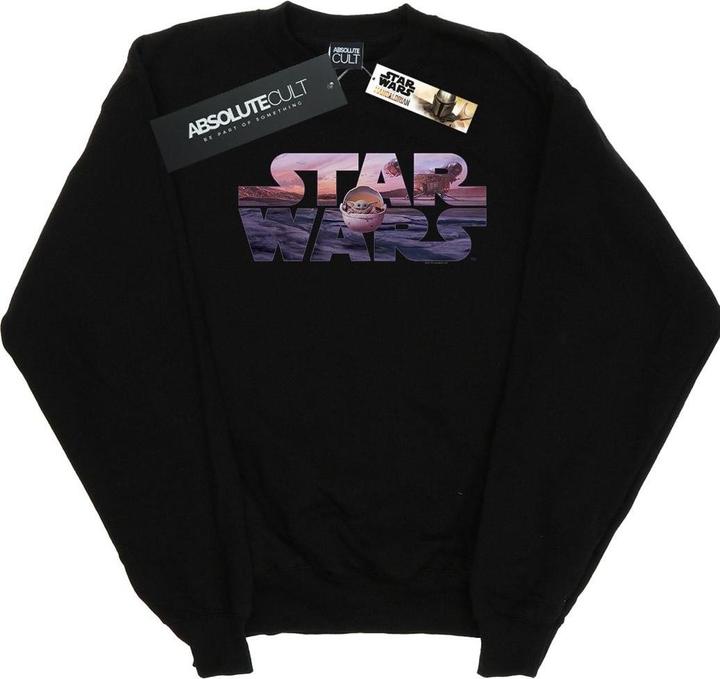Image du produit Star Wars - Sweat THE MANDALORIAN THE CHILD LOGO - Fille (104)