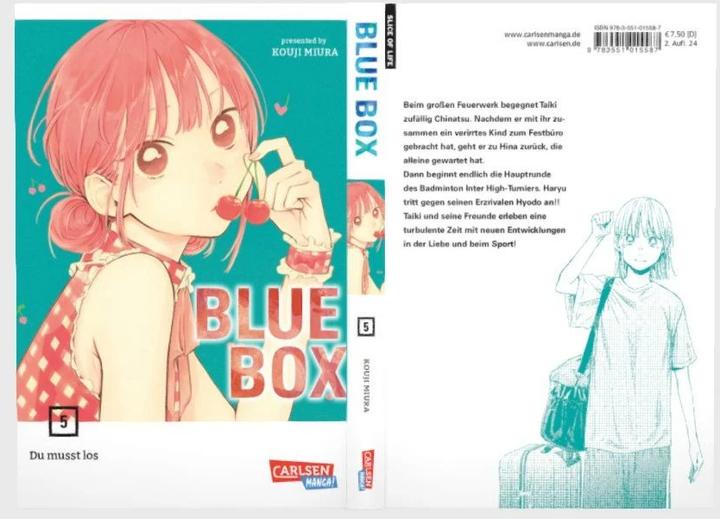 Immagine prodotto Blue Box 5 (Tedesco, Kouji Miura, Antje Bockel, 2024)