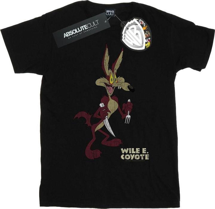 Immagine prodotto Looney Tunes Wile E Coyote Distressed Maglietta Ampia Donna (M)
