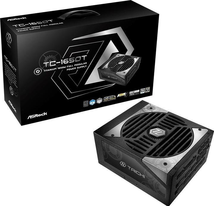Produktbild AsRock Zasilacz TAICHI 1650W Titanium (1650 W)