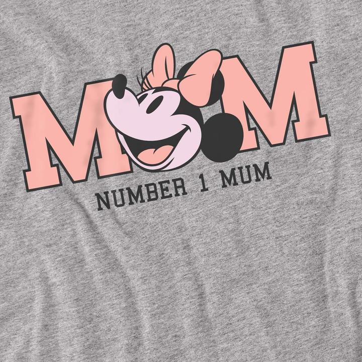 Immagine prodotto Disney Number 1 Mum Maglietta Festa della Mamma Topolina Adulto Unisex (S)