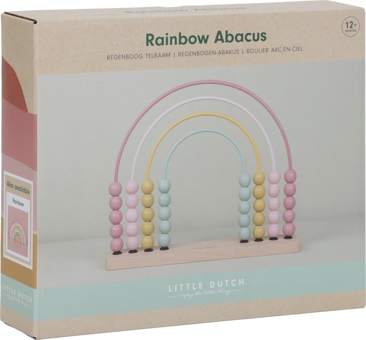Produktbild Little Dutch Abakus Rechenschieber Regenbogen Fairy Garden