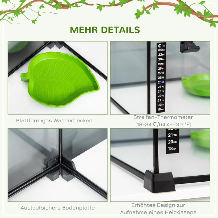 Produktbild PawHut Terrarium