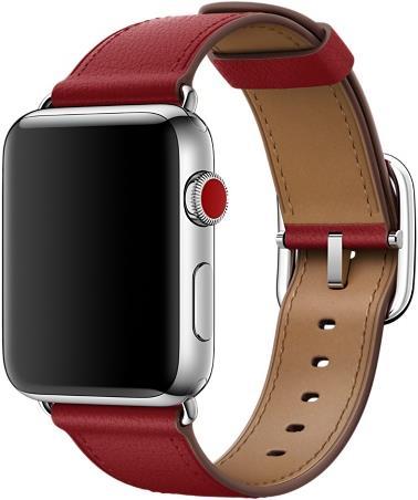 Actual product image Apple Classic leather strap (38 mm, Calfskin)
