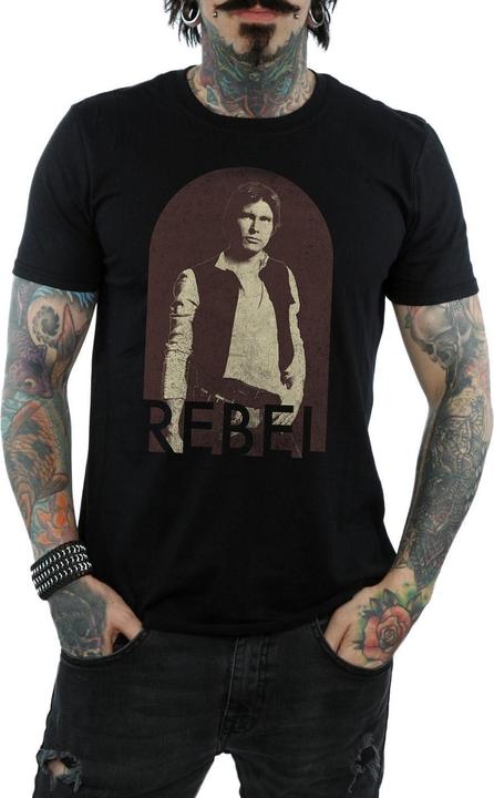 Image du produit Star Wars - T-shirt HAN SOLO REBEL - Homme (L)