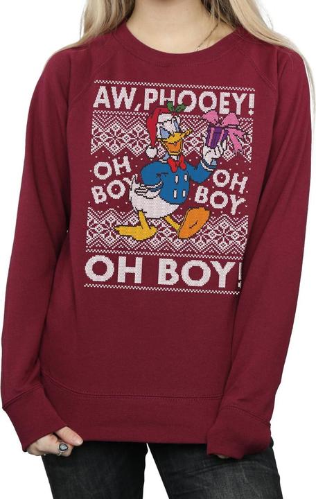 Produktbild Disney Donald Duck Christmas Fair Isle Sweatshirt (M)