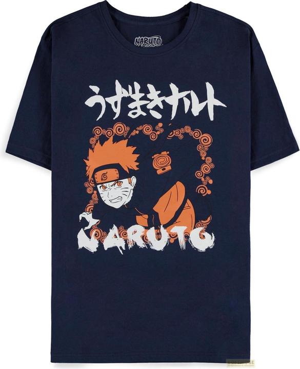 Difuzed Naruto Shippuden - Naruto Cloud - Men's Short Sleeved T-shirt - S (S)