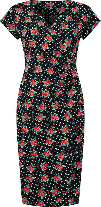 Actual product image Joe Browns Ditsy Floral Wrap Dress (40)