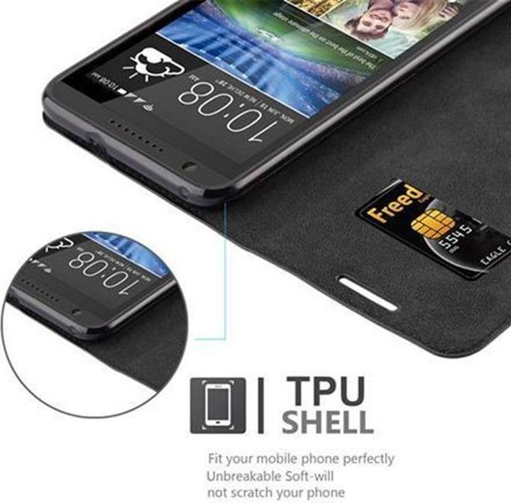 Actual product image Cadorabo Book Invisible Magnet Cover (HTC Desire 820)