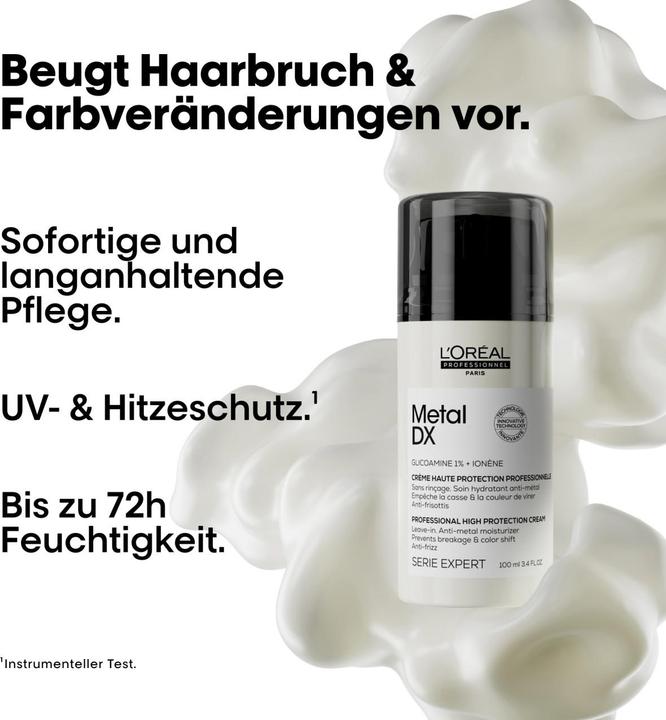Image du produit L'Oréal Professionnel Crème haute protection Metal DX (100 ml)