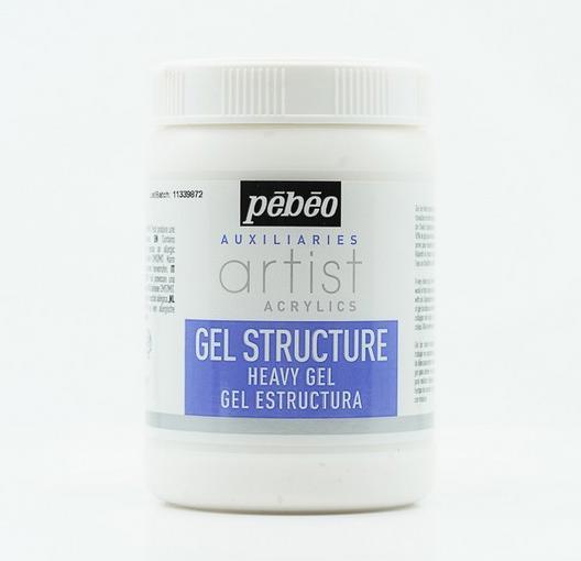 Actual product image Pebeo Artist Acrylics Heavy Gel (250 ml)
