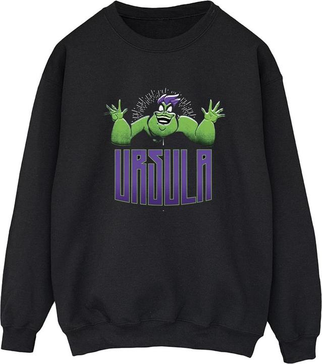 Actual product image Disney Mens Villains Ursula Green Sweatshirt (L)