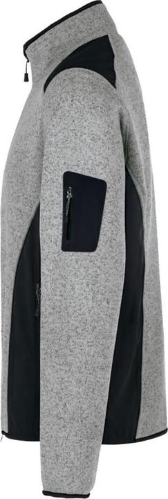 Immagine prodotto Hakro Giacca in pile lavorata a maglia Dawson grigio screziato, S (S)