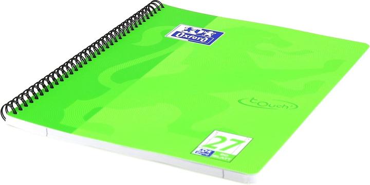 Image du produit Oxford Bloc-notes Touch (A4+, À rayures, Couverture rigide)
