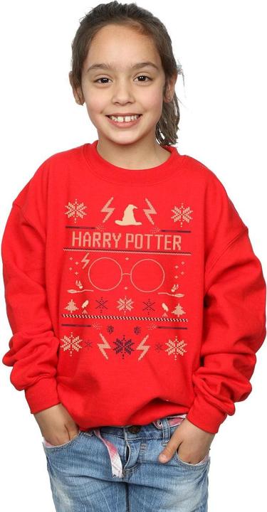 Image du produit - Sweat CHRISTMAS PATTERN - Fille (140, 146)
