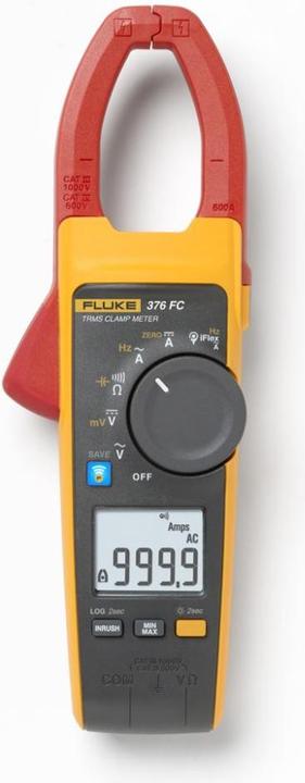 Image du produit Fluke Multimètre à main, pince de courant di (CAT III 1000V, CAT IV 600V)