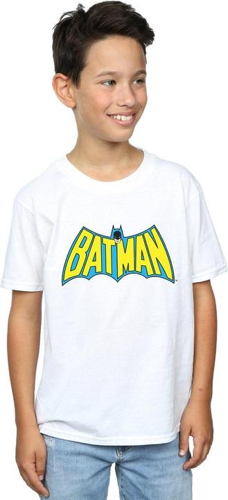 Immagine prodotto Batman T-shirt in cotone con logo rétro per ragazzi (140, 146)