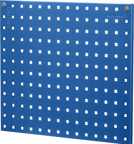 Image du produit eurokraft pro Plaque en tôle d'acier avec perforations carrées